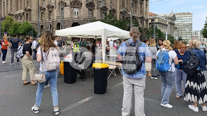 Odblokirana raskrsnica kod Vlade